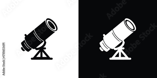 Cannon Silhouette Isolated, Artillery on Transparent Background
