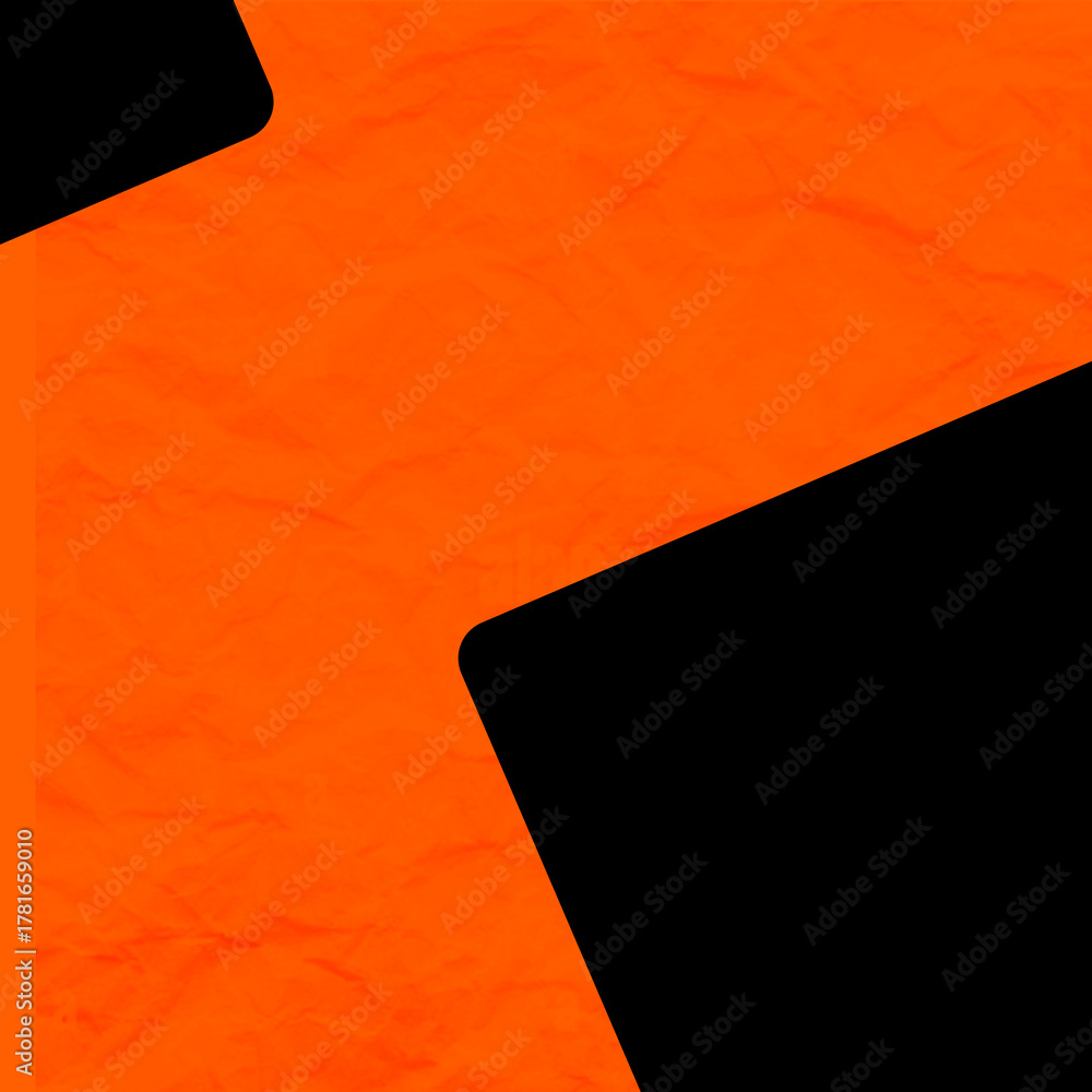 custom made wallpaper toronto digitalAbstract Orange Crumpled Paper Texture Background with Black Diagonal Overlay Vibrant Abstract Design for Wallpapers and Graphic Projects