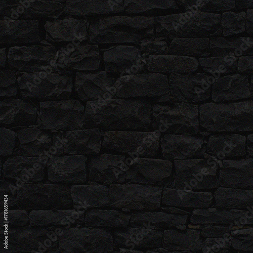 Wallpaper Mural Black Stone Wall Texture Background Dark Rough Rock Surface for Industrial Designs Wallpapers and Gothic Themes Torontodigital.ca