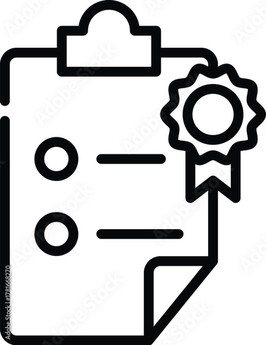 criteria in outline style