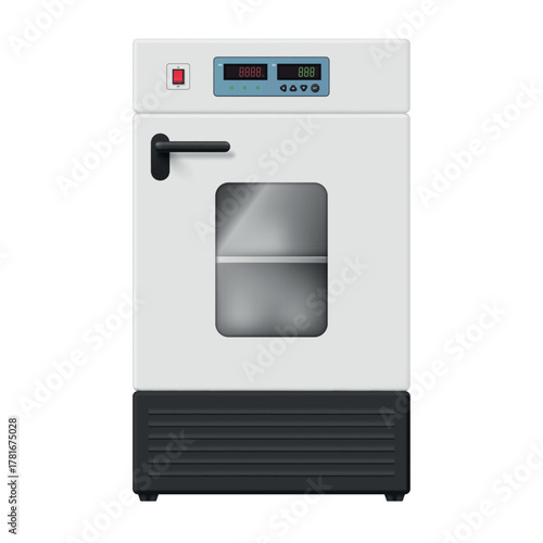 Biochemical incubator for laboratory research with precise temperature control and monitoring system