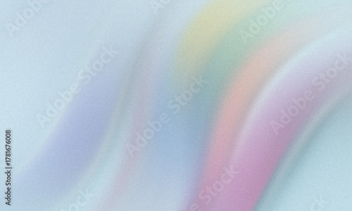 Pastel Rainbow Abstract Gradient with Grain background