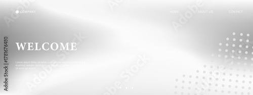 Premium metallic poster background. Platinum mirror gradient and shiny foil for luxury brand presentations. Vector illustration.