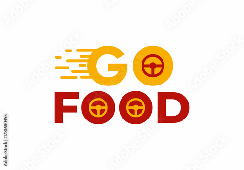 fast food symbol icon vector logo template