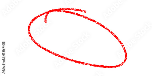 hand drawing different circles isolated on the transparent background, Handwritten red circle. For marking text, numbers, marker pen, pencil, logo, hand-drawn doodle grunge circle highlights