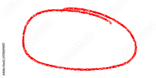 hand drawing different circles isolated on the transparent background, Handwritten red circle. For marking text, numbers, marker pen, pencil, logo, hand-drawn doodle grunge circle highlights