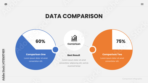 Data Comparison Infographic