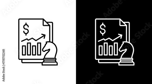 Payroll  White Icon Set Design