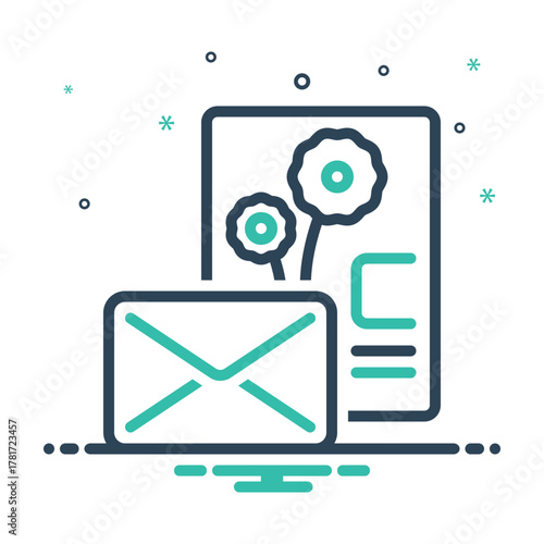 Mix icon for thank you