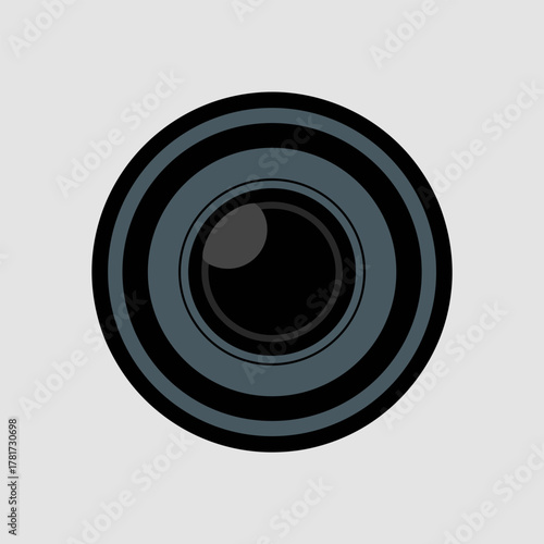 Flat Design of a Photography Lens