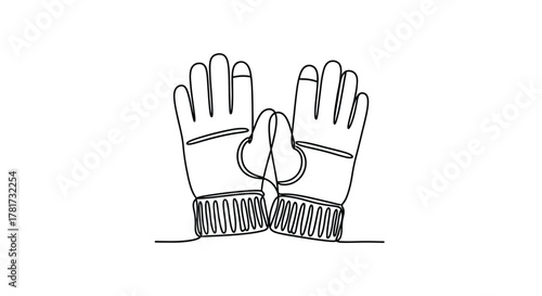 Leather gloves style protection