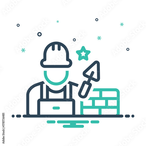 Mix icon for dependable builders
