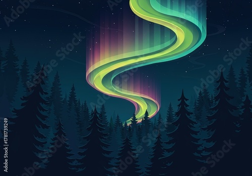 Christmas and New Year Winter Holiday Background