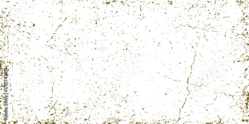 Old textured green grunge paper background with paint splashes and a rough, dirty surface