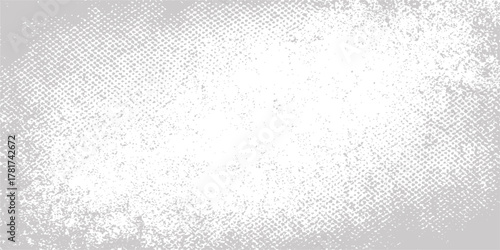 Abstract black and white grunge texture background with a cold, vintage pattern of snow, ice, and dirty wall surface