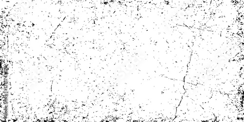 Abstract black and white grunge texture with water drops and vintage paper pattern for design