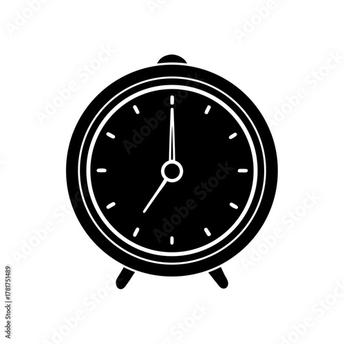 Alarm clock icon showing time, deadline, and schedule concepts