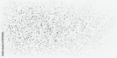 Stylish dotted abstract backdrop with varying gray tones and halftone texture.