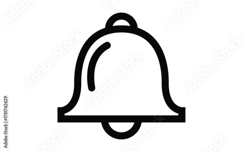 Notification Alert: A Simple Bell Icon for Reminders and Updates