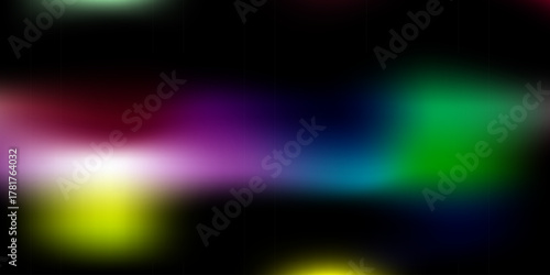 Abstract geometric composition with bold colors