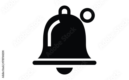 Notification Bell Alert Icon Design for Social Media Engagement Platform