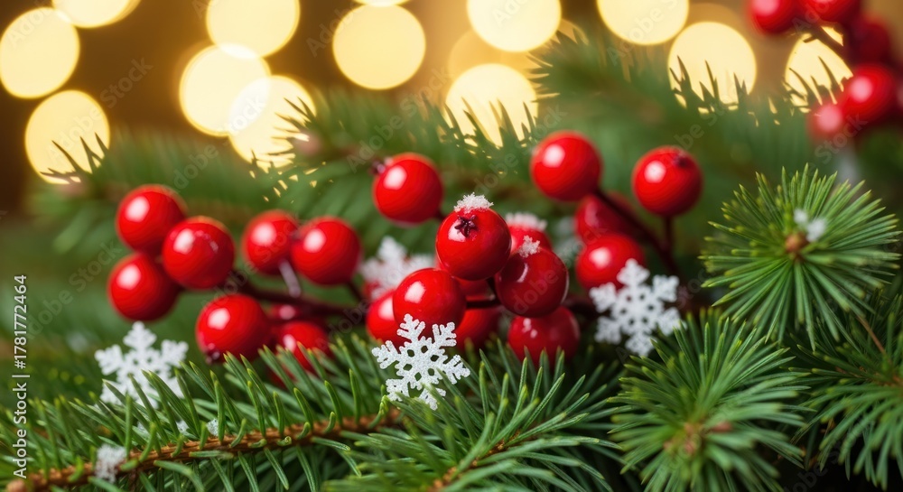 Obraz premium christmas tree decorations