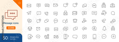 Message icons