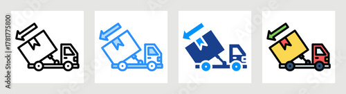 Unload Icon Collection Set Multiple Style