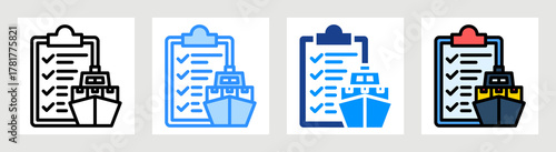 Manifest Icon Collection Set Multiple Style