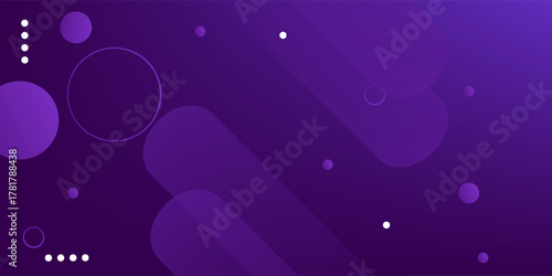 abstract purple geometric background. dynamic shapes composition. eps10.