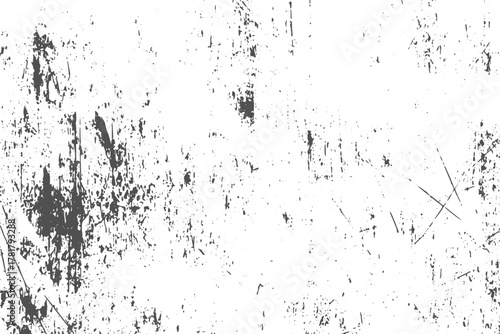Transparent Grunge Scratch Texture Overlay Design