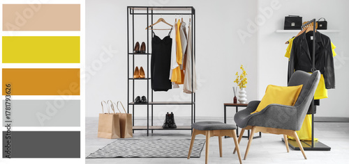 Interior of stylist's studi...