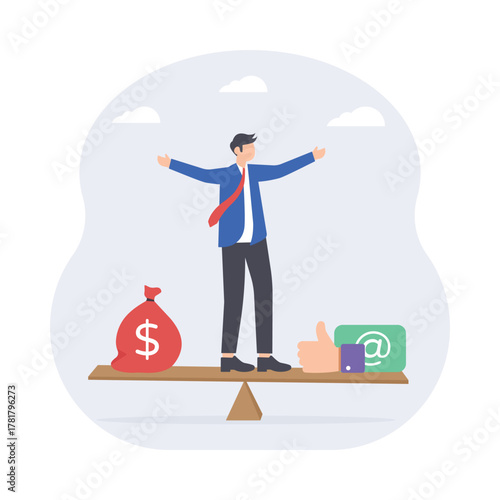 Task importance and goal setting focus Illustration 