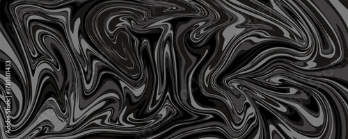 Black and grey liquid marble high quality background