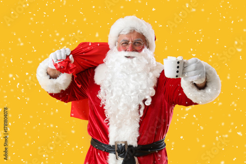 Santa Claus with Christmas ...