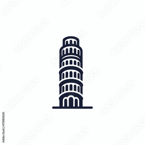 Pisa Tower Logo
