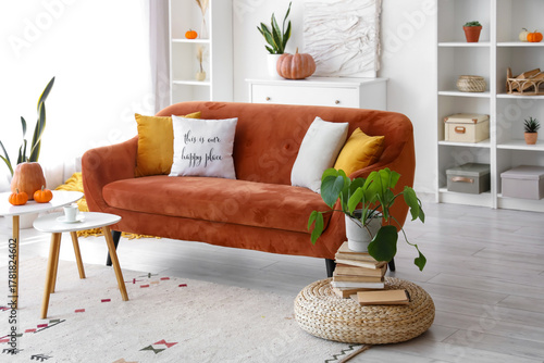 Interior of living room wit...