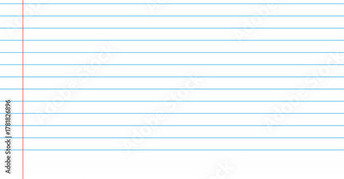 Notebook paper background. Grid note document. Vector illustration eps10.