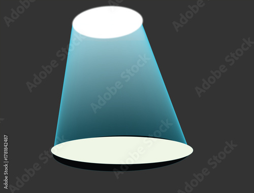 vector illustration of a lamp  lighting design