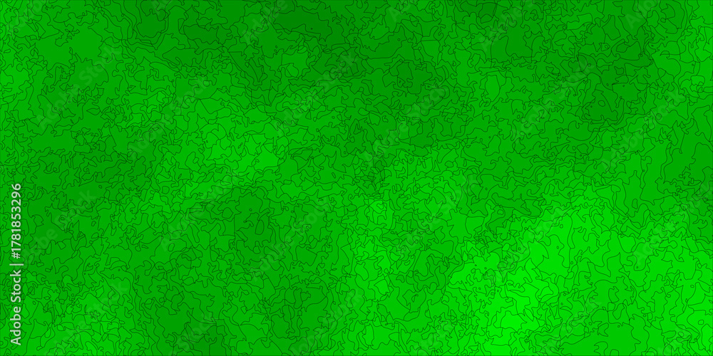 Fototapeta premium Abstract green paint texture on a rough canvas surface for an aged grunge background design