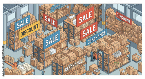 Warehouse Sale Huge Discounts and Clearance Event for Various Products, Shop Now!