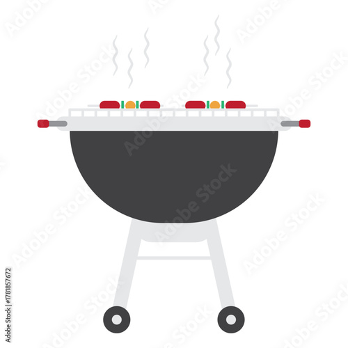 BBQ Party Illustration