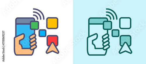 Payment App whitegreen icon