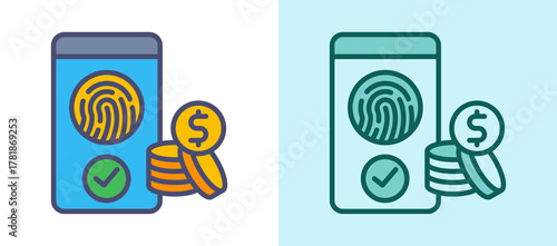 Payment Authentication whitegreen icon