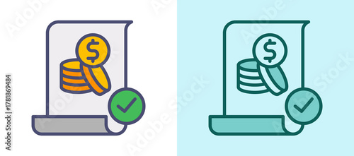 Bill Pay whitegreen icon