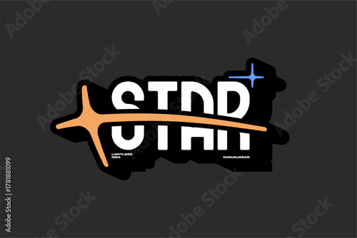 streetwear urban fashion template for printing	
