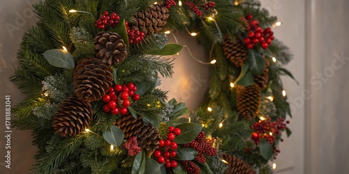 Luminous Christmas Wreath P...