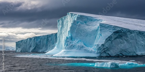 Majestic Antarctic Iceberg ...