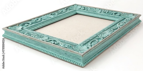 Ornate Teal Picture Frame F...