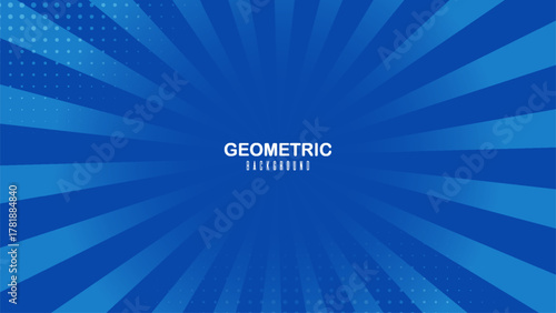 blue comic-style background with radial burst lines and halftone patterns. Bold and energetic design ideal for superhero themes, gaming visuals, and action-packed content.